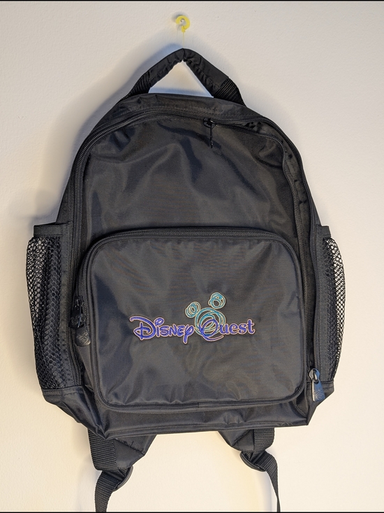 Disney Other - Vintage DisneyQuest Backpack - Rare Disney Parks Retro 90s